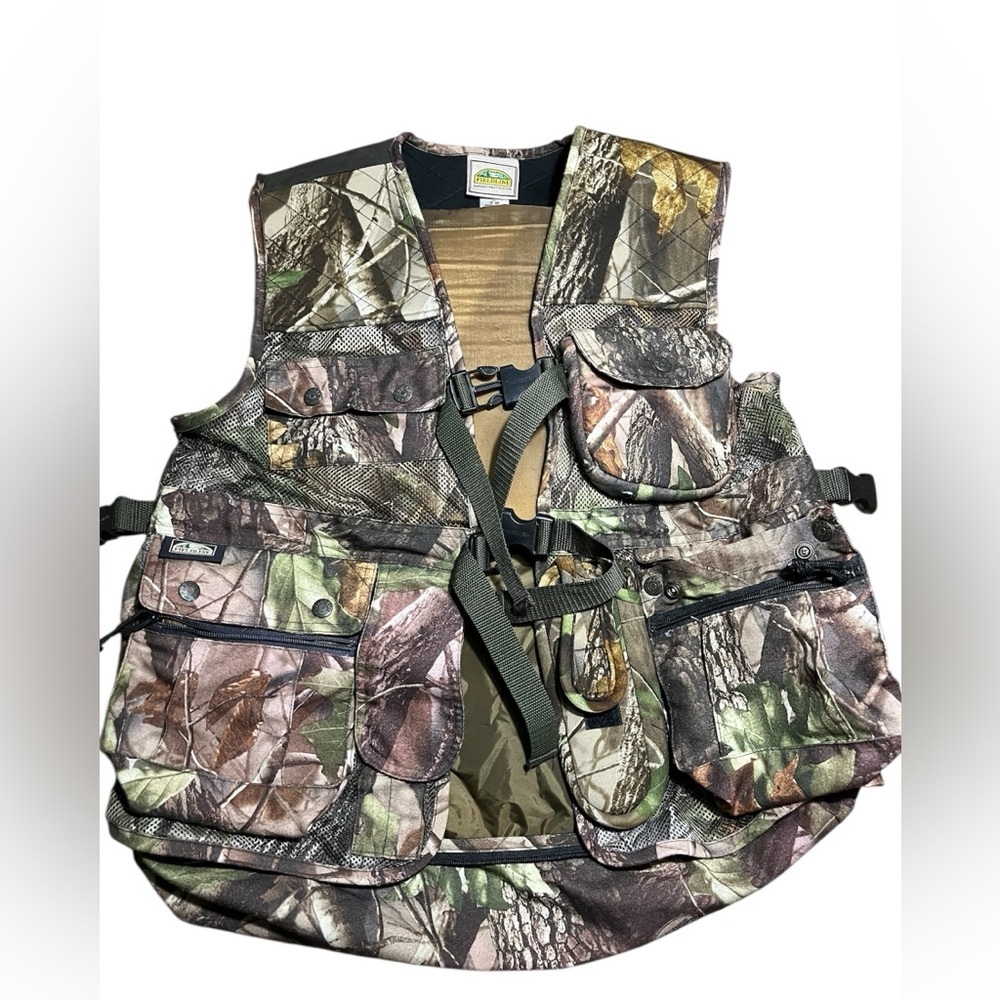 Fieldline Camouflage Hunting Vest Size Small (34-36)